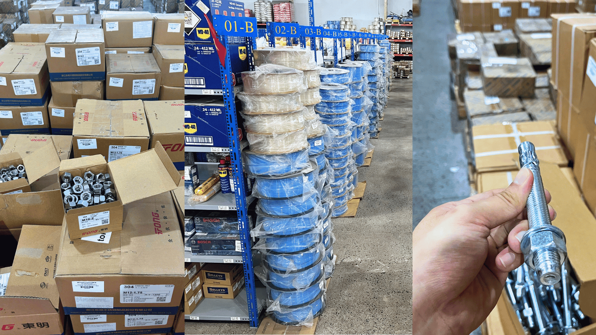 Hệ thống bu lông đai ốc ốc vít chuẩn kỹ thuật DIN ISO tại Mecsu